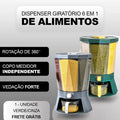 GrainEase™ - Dispenser de Alimentos Giratório 6 em 1 + BRINDE: Porta Tempero Giratório! [Oferta Limitada]🔥